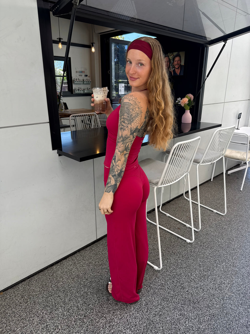 Rose Straight Leg Flares