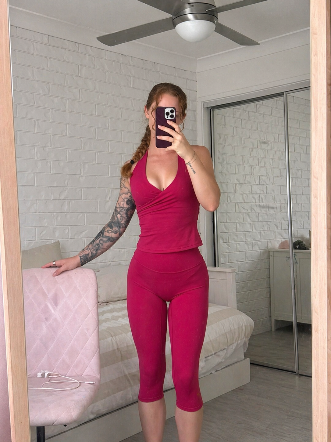 Rose Capris